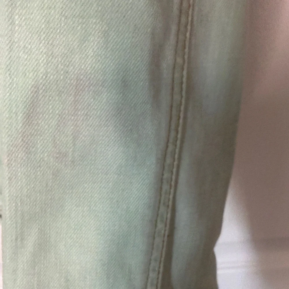Free People Mint Green Denim Jacket - Picture 6 of 11